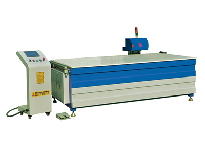 Automatic horizontal two-component sealant sealing table