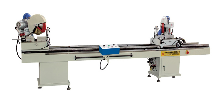 Double-head Cutting Saw for Aluminum and PVC Profiles