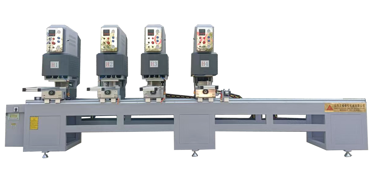 Four-head fully seamless welding machine