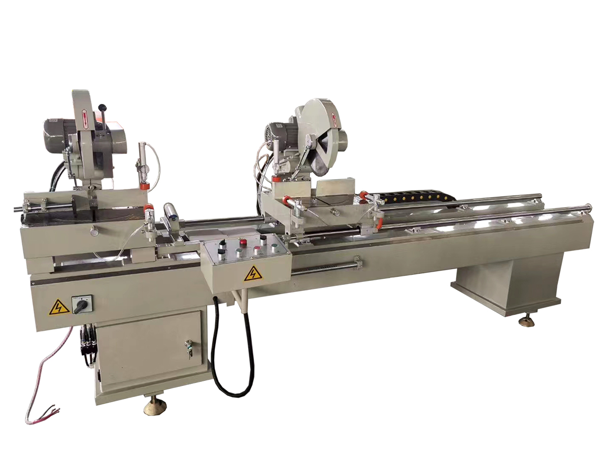 Double-head Cutting Saw for Aluminum and PVC Profiles